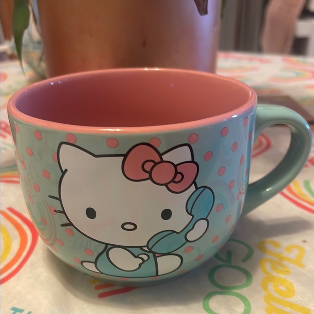 Hello Kitty Pink and Blue Mug